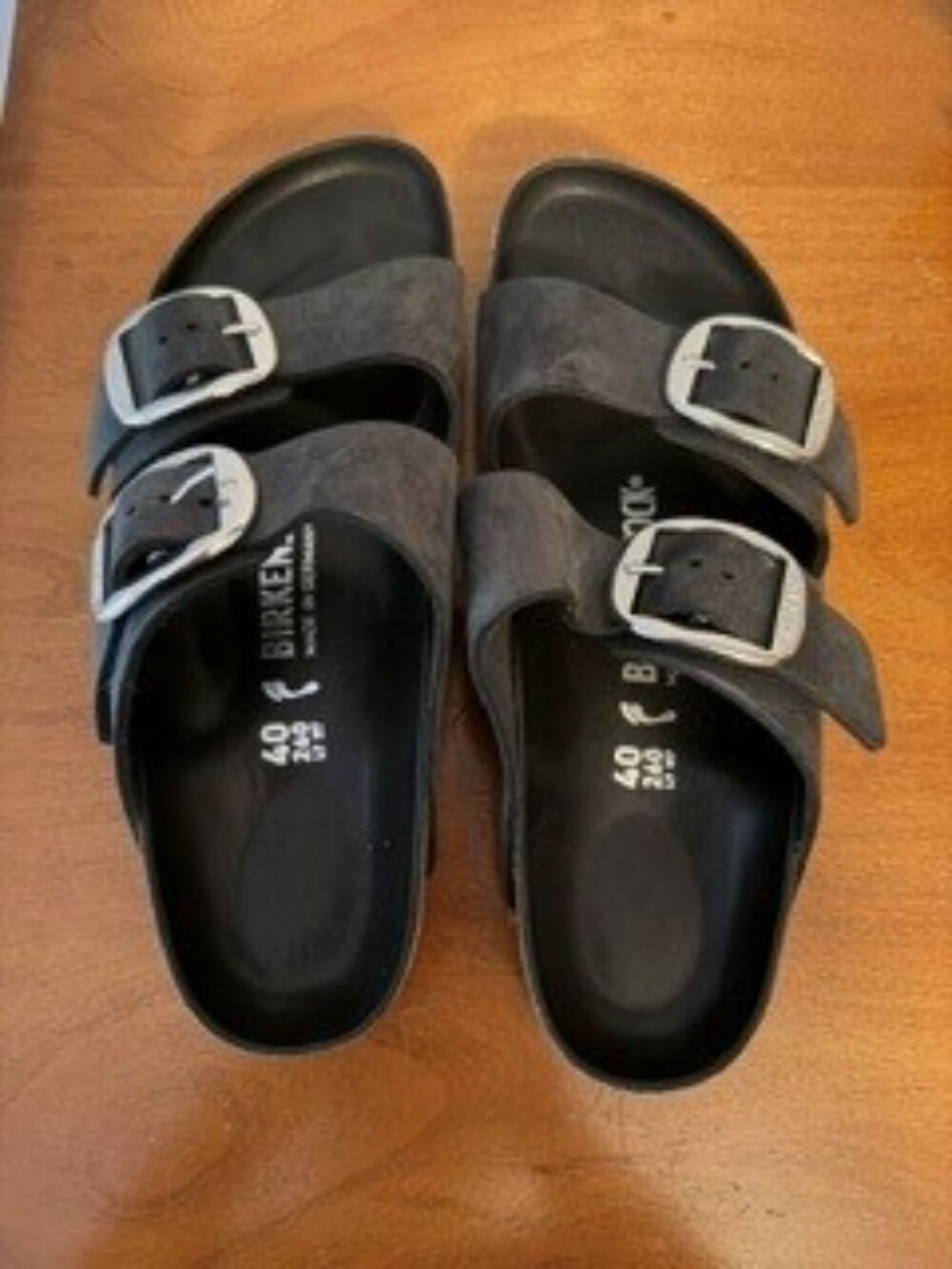 Birkenstocks Arizona Big Buckle in black